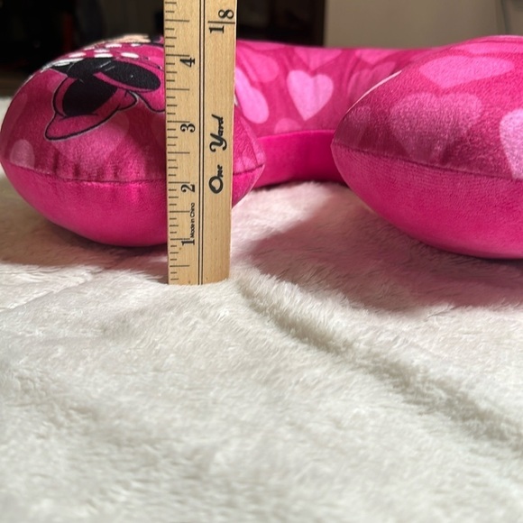 Disney Minnie Mouse travel neck pillow Kids Girls- NWT NEW - Picture 4 of 11